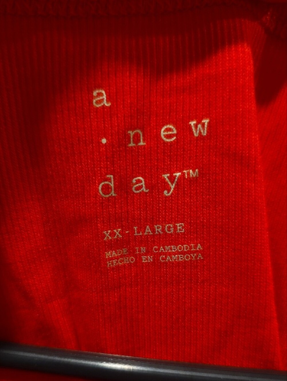 a new day Red Sleeveless Crewneck Tank Top - Picture 2 of 9